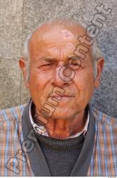 Head Man Woman Casual Average Chubby Wrinkles Street photo references